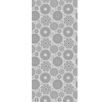 Geometrisch behang medaillon patroon - TenStickers