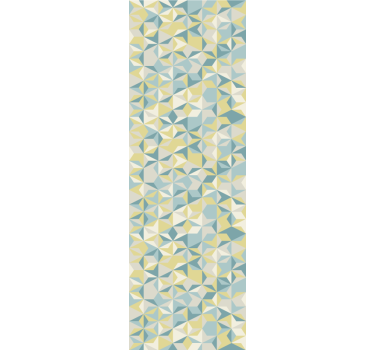 Geometrische caleidoscoop geometrisch behang - TenStickers