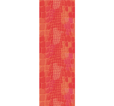 Abstracte krokodil behang print - TenStickers