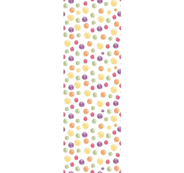 Stip barstte stippen behang - TenStickers