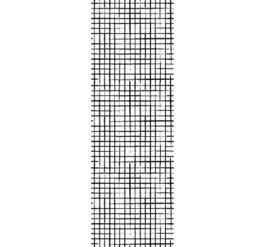 Rasterpatroon geometrisch behang - TenStickers