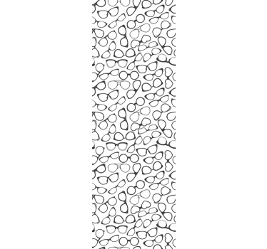 Glazen patroon geometrisch behang - TenStickers