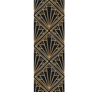 Art deco-geometrie geometrisch behang - TenStickers