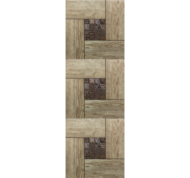 Nep houten panelen hout behang - TenStickers