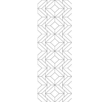 Moderne patroonelementen geometrisch behang - TenStickers