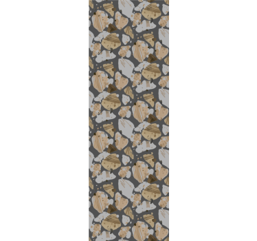 Groot terrazzo patroon behang patronen - TenStickers