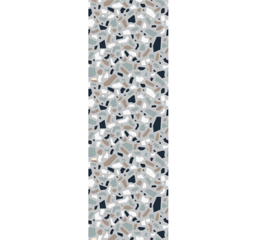 Grijs elegant terrazzo behang print - TenStickers