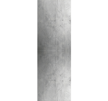 Getextureerde grijze panelen betonlook behang - TenStickers