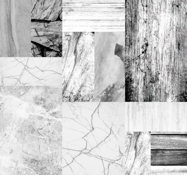 Behang met print Romantische Marmer - TenStickers