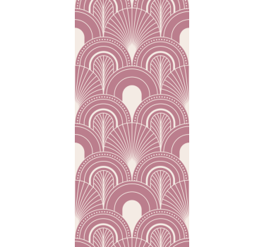 Elegant boogpatroon geometrisch behang - TenStickers