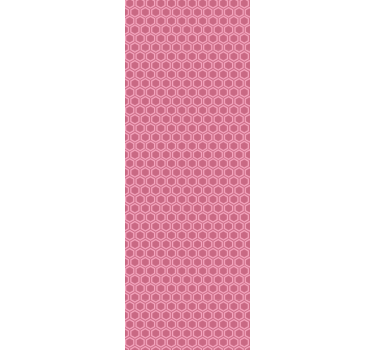 Honingraat textuur achtergrond stippen behang - TenStickers