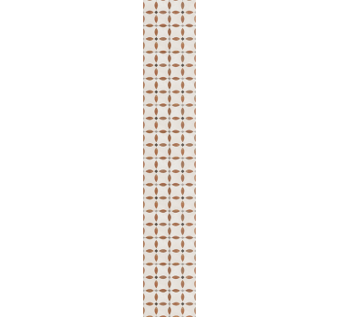 Beige geometrisch structuurmotief keuken behang - TenStickers