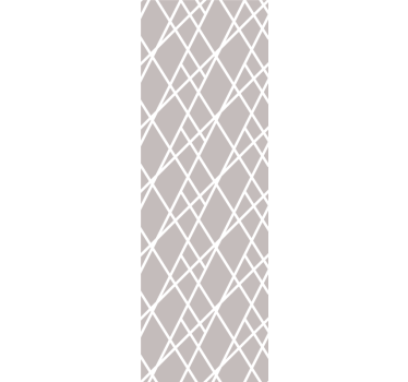Diagonale lijnpatronen geometrisch behang - TenStickers