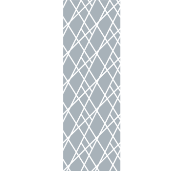 Grijze diagonale lijnen geometrisch behang - TenStickers