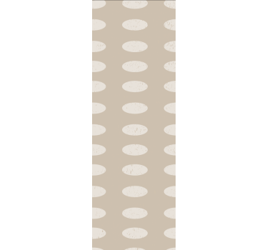 Stippen behang ovaal patroon ontwerp - TenStickers