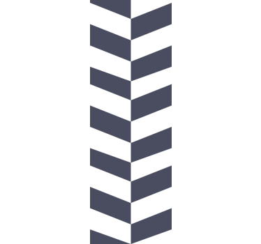 Chevron pijlvormen geometrisch behang - TenStickers