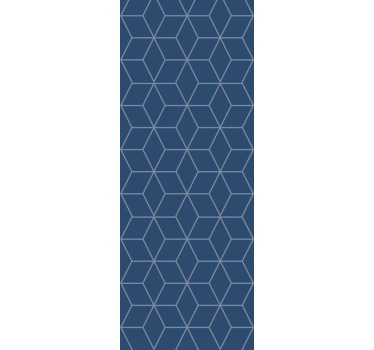 Hexagonaal patroonontwerp geometrisch behang - TenStickers