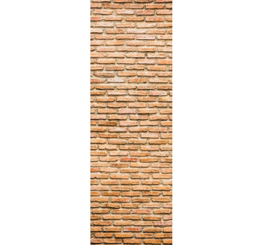 Beige structuurpatroon behang stenen - TenStickers