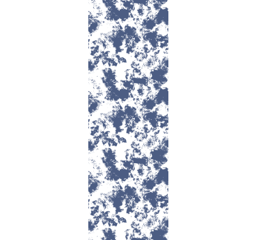 Abstract blauw patroon behang print - TenStickers
