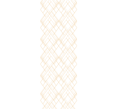 Diagonale gouden effectlijnen geometrisch behang - TenStickers