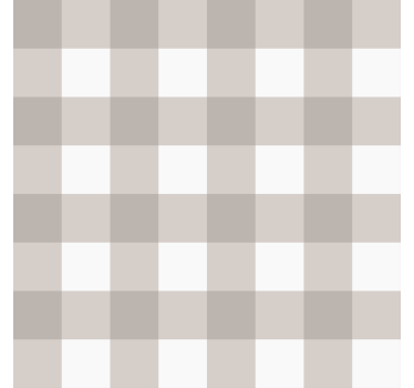 Beige en wit patroon behang vierkant - TenStickers