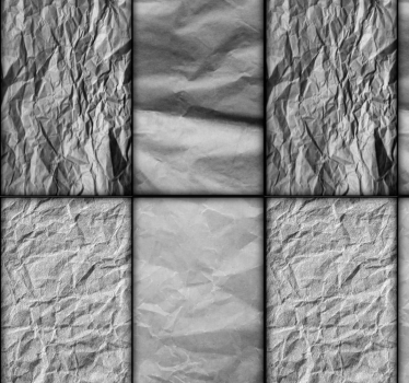 Verfrommeld oppervlak behang print - TenStickers