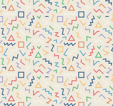 Geometrische patroontinten geometrisch behang - TenStickers