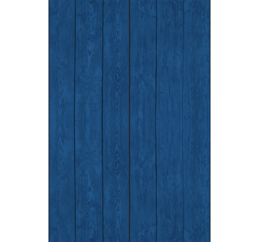 Behang hout aqua blauwe planken - TenStickers