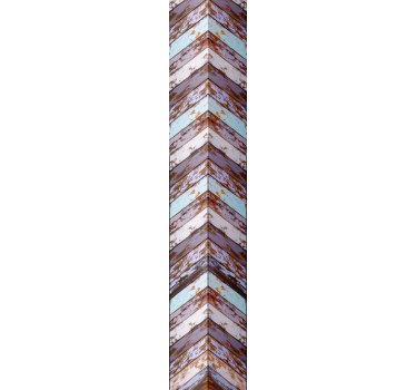 Chevron textuur detail betonlook behang - TenStickers