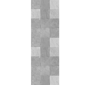 Gestructureerd vierkant patroon betonlook behang - TenStickers