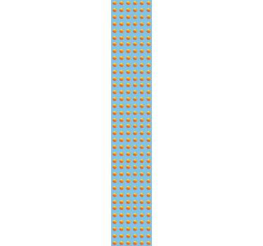 Zonnig cirkelpatroon stippen behang - TenStickers