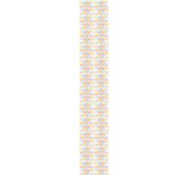 Abstract kleurrijk motief behang driehoeken - TenStickers