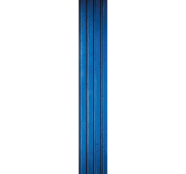 Getextureerde blauwe strepen behang stenen - TenStickers
