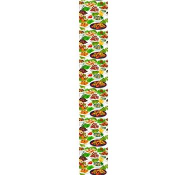 Culinaire hoogstandjes keuken behang - TenStickers