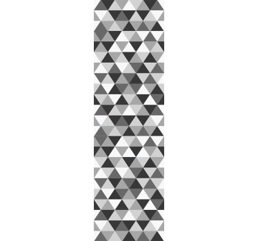 Geometrisch behang driehoekig ontwerp - TenStickers