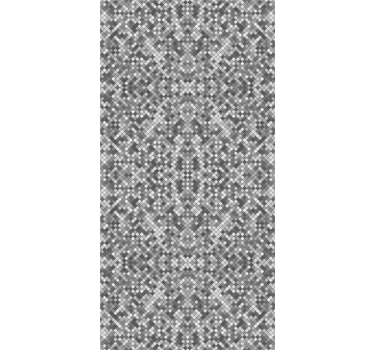 Visgraat illusie geometrisch behang - TenStickers