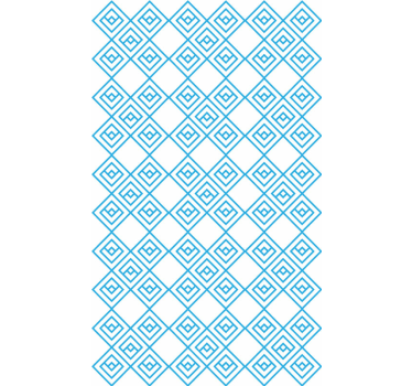 Geometrisch ruitmotief geometrisch behang - TenStickers