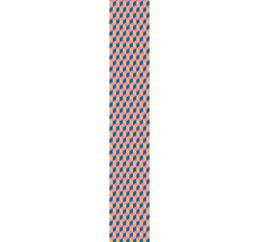 Weergave van geometrische patronen geometrisch behang - TenStickers