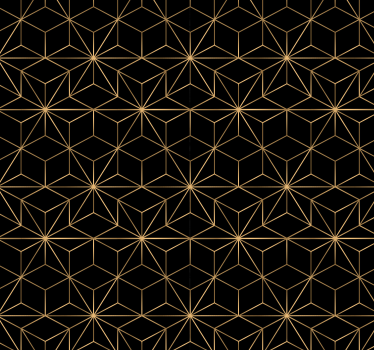 Geometrisch behang luxe geometrisch patroon - TenStickers