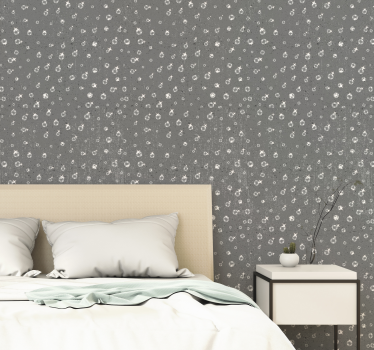 Behang met glitters en parels - TenStickers