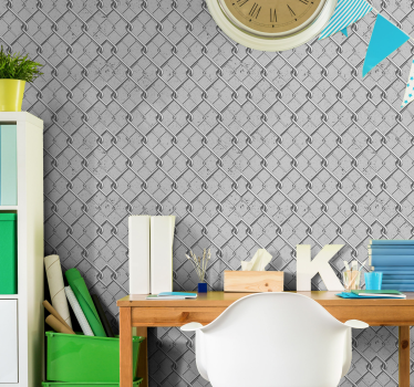 Abstract behang hek - TenStickers