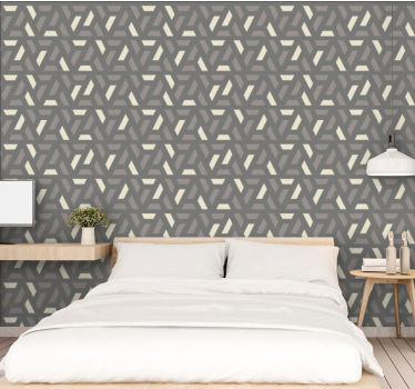Abstracte vormenlaag geometrisch behang - TenStickers