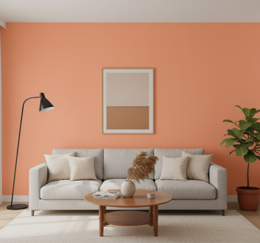 Behang print abrikozen crush - TenStickers