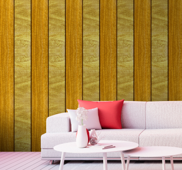 Behang met print Gouden Steen patroon - TenStickers
