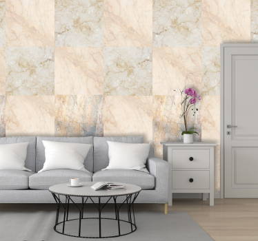 Behang met print Moderne Marmer - TenStickers