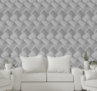 Behang steen Licht steen textuur 3d effect - TenStickers