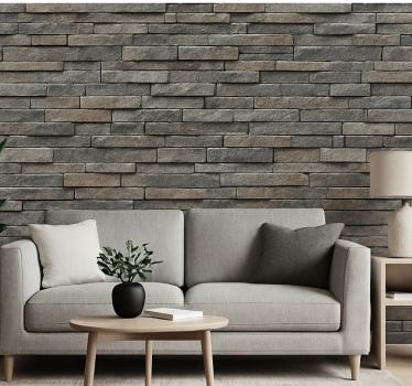 Behang stenen natuurlijk aarde ledge stone - TenStickers