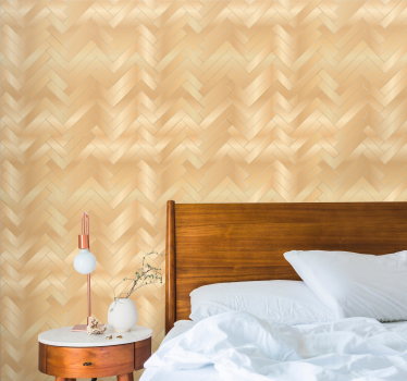 Chevron-textuurpatroon marmeren behang - TenStickers