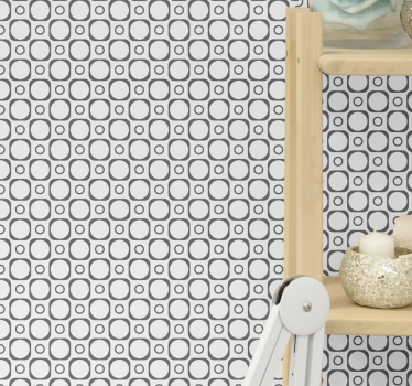 Circulaire geometrie geometrisch behang - TenStickers