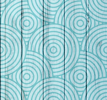 Cirkels op hout geometrisch behang - TenStickers
